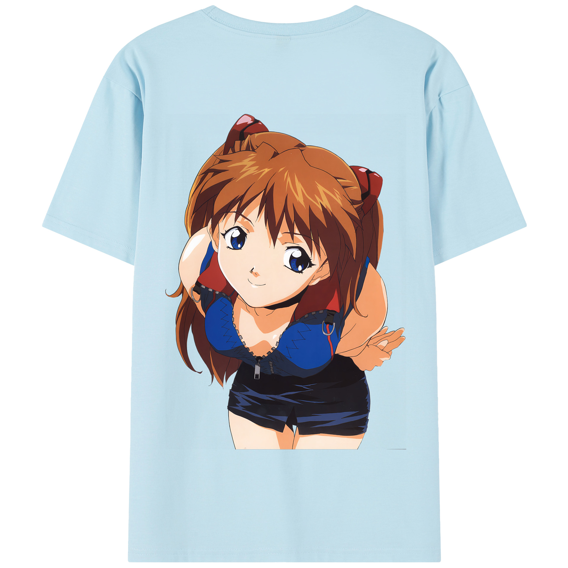 （画像用） EVA 新世紀エヴァンゲリオン 綿100％半袖Tシャツ（背面プリント）
